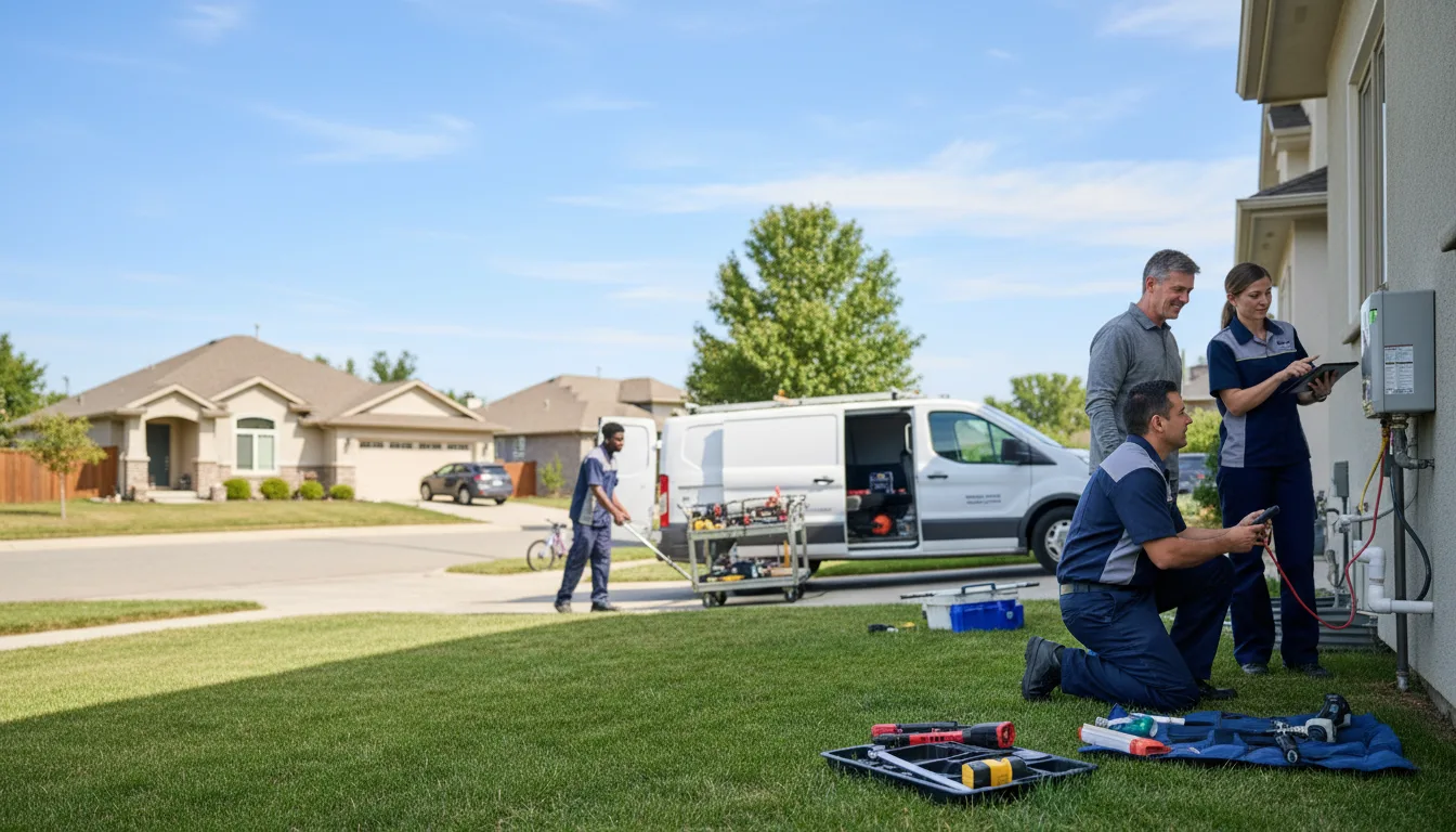 Tankless water heater service in Normalville, PA
